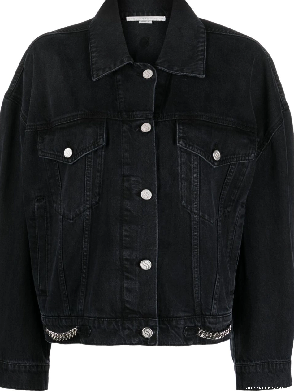 Affordable McCartney button-up jacket denim Stella Women 0716
